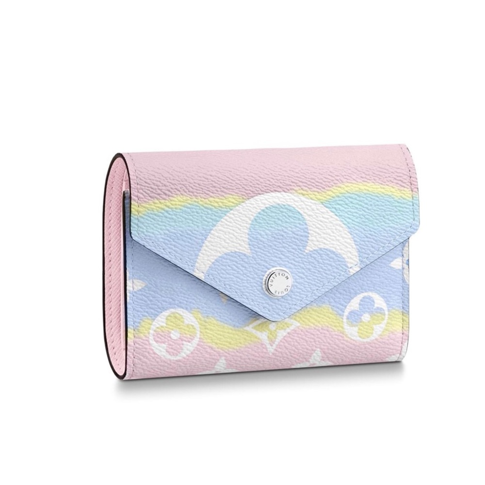 NWT LV Escale Victorine Wallet Pastel
